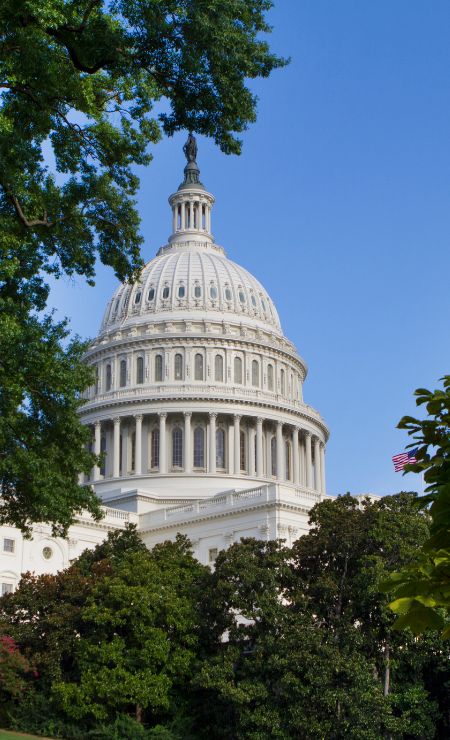 U.S. Capitol building representing government initiatives, relevant to Empowered IT Solutions' alignment with Biden's Cybersecurity Executive Order.