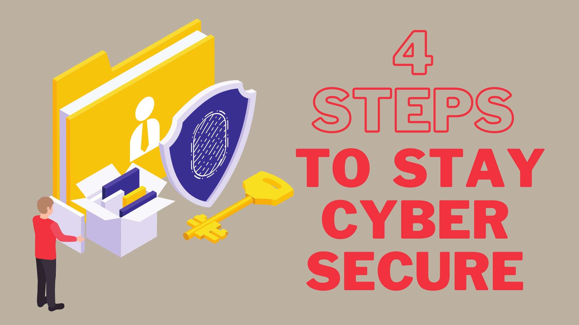 4 steps to staying cyber secure